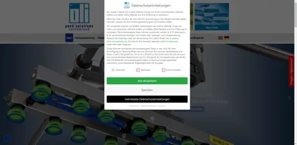 Screenshot of oli-Spezialanlagen GmbH