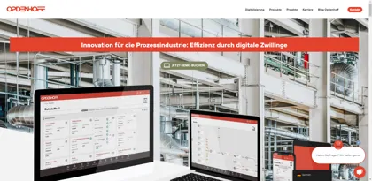 Screenshot of OPDENHOFF Technologie GmbH