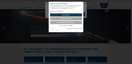 Screenshot of Optibelt GmbH