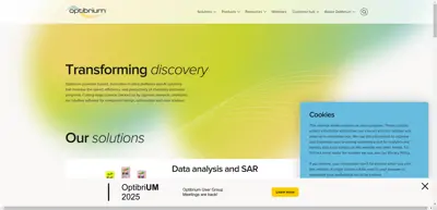 Screenshot of Optibrium Ltd.