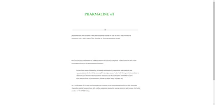 Screenshot of Pharmaline srl