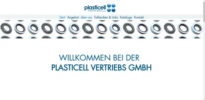 Screenshot of Plasticell Vertriebs GmbH