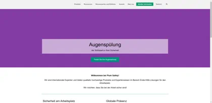 Screenshot of Plum Deutschland GmbH