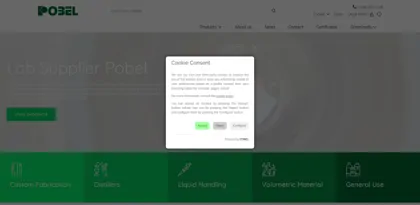 Screenshot of Pobel S.A.