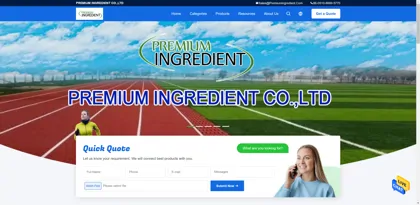 Screenshot of PREMIUM INGREDIENT CO., LTD