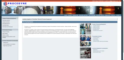 Screenshot of Procedyne Corp.