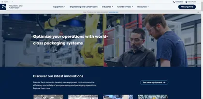Screenshot of Premier Tech Chronos
