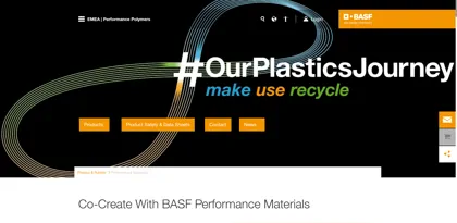 Screenshot of BASF Polyurethanes GmbH