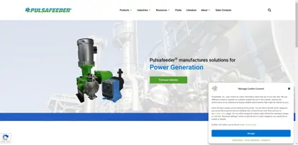 Screenshot of Pulsafeeder, Inc.