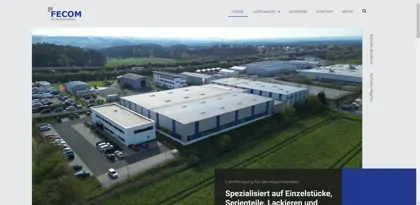 Screenshot of PUTZIN Maschinenbau GmbH