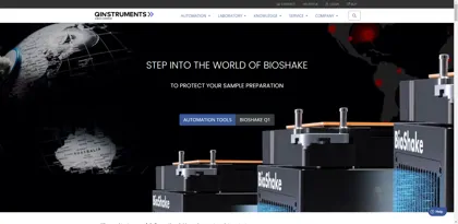 Screenshot of QINSTRUMENTS GmbH