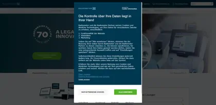 Screenshot of Radiometer GmbH