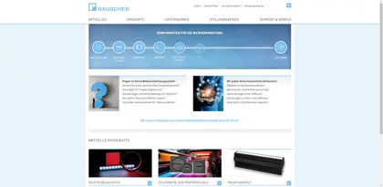 Screenshot of RAUSCHER GmbH