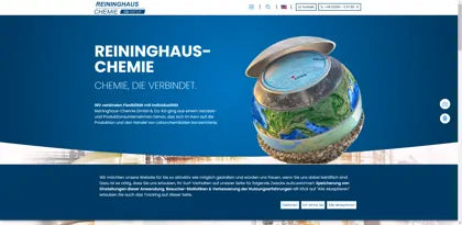 Screenshot of Reininghaus-Chemie GmbH & Co.KG