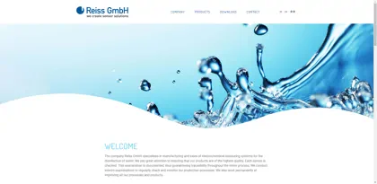 Screenshot of Reiss GmbH