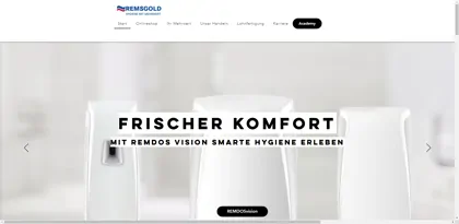 Screenshot of Remsgold Chemie GmbH & Co.KG