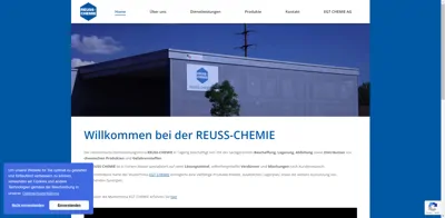 Screenshot of Reuss-Chemie AG