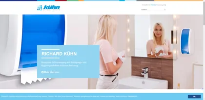 Screenshot of Richard Kühn GmbH & Co. KG