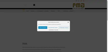 Screenshot of RMA Werk Kehl - Faulhaber und Truttenbach KG