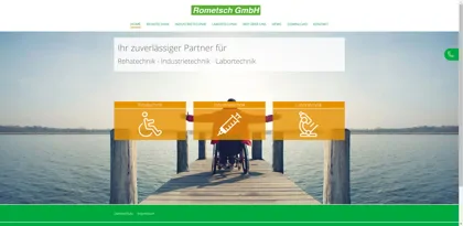 Screenshot of Rometsch GmbH