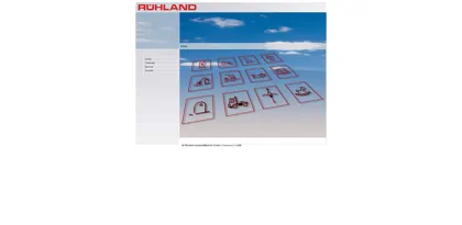 Screenshot of Rühland Kunststofftechnik GmbH