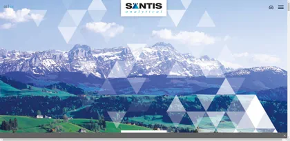 Screenshot of Säntis Analytical AG