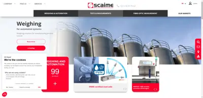 Screenshot of SCAIME