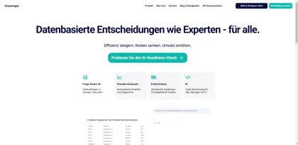 Screenshot of Scavenger AI GmbH