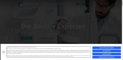 Screenshot of Schäfer-Additivsysteme GmbH