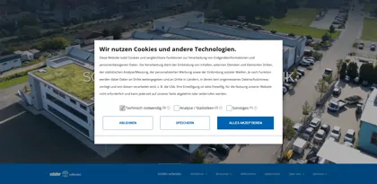 Screenshot of Schäfer Kunststofftechnik GmbH