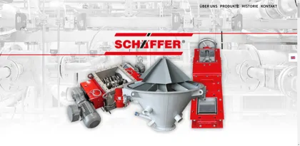 Screenshot of Schäffer Verfahrenstechnik GmbH & Co. KG