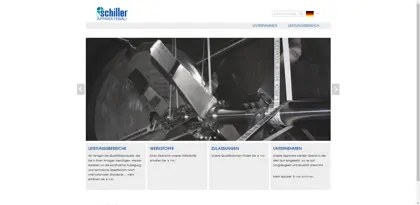 Screenshot of Schiller Apparatebau GmbH