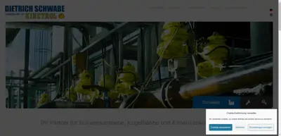 Screenshot of Dietrich Schwabe GmbH