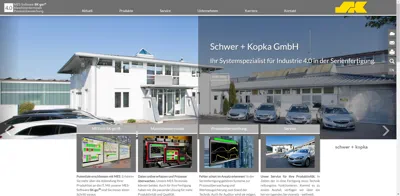 Screenshot of Schwer + Kopka GmbH