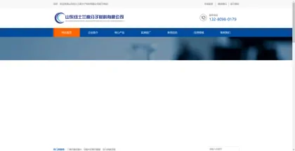 Screenshot of Shandong Newsilan Polymer Materials Co., Ltd.