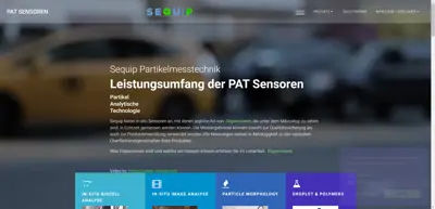 Screenshot of Sequip S+E GmbH