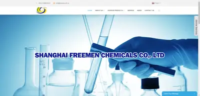 Screenshot of Shanghai Freemen Chemicals Co., Ltd