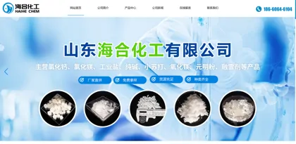 Screenshot of Shandong Haihe Chemical Co., Ltd.