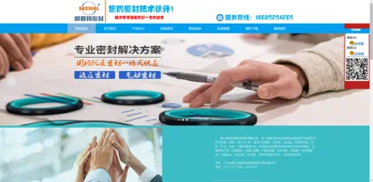 Screenshot of Foshan City Shunhexiang Hydraulic Seal Co., Ltd