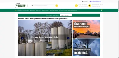 Screenshot of Sielmann GmbH & Co.KG