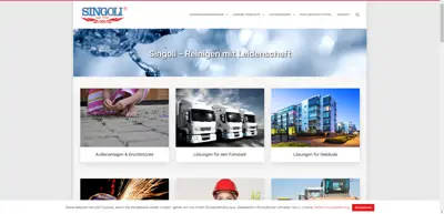 Screenshot of Singoli Chemie GmbH