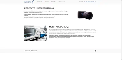 Screenshot of SLOMOTEC