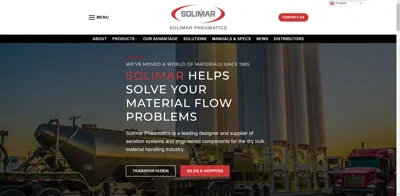 Screenshot of Solimar Pneumatics Inc.