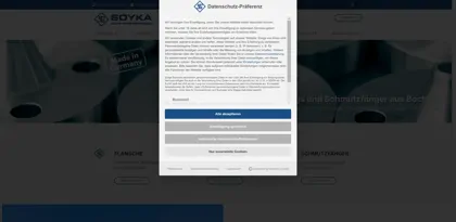 Screenshot of Soyka GmbH