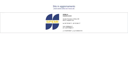 Screenshot of SPEMI S.r.l.