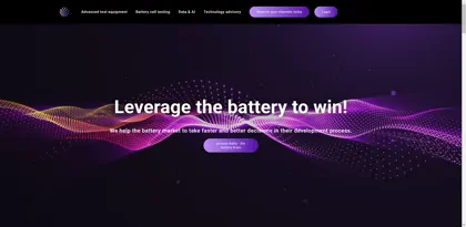 Screenshot of Battery Sphere GmbH