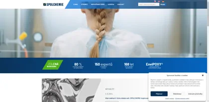 Screenshot of Spolchemie a. s.