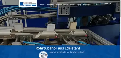 Screenshot of Springer GmbH