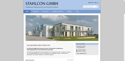 Screenshot of STAHLCON GMBH