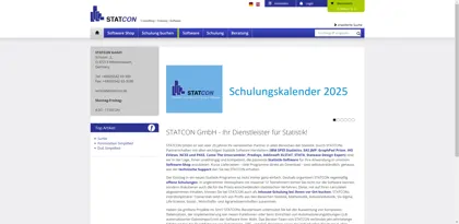 Screenshot of STATCON B. Schäfer GbR